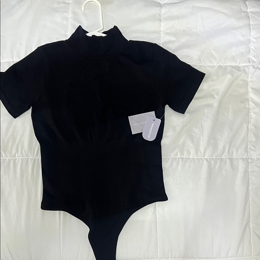 Chic Black Women's Bodysuit